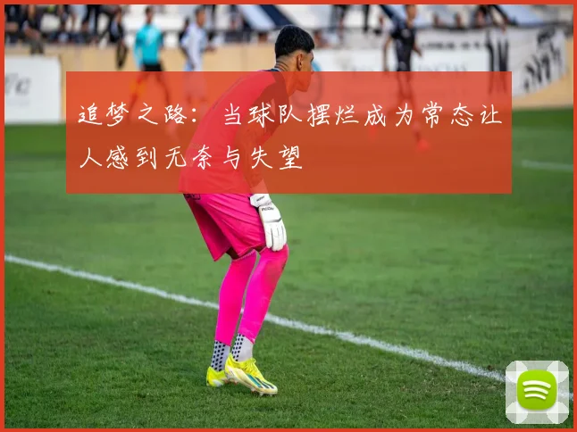 追梦之路：当球队摆烂成为常态让人感到无奈与失望